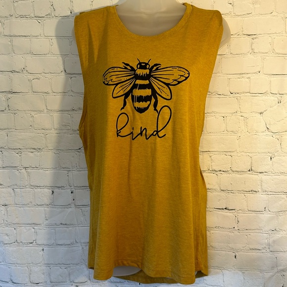 Next Level Apparel Tops - Next Level Bee Kind tank top